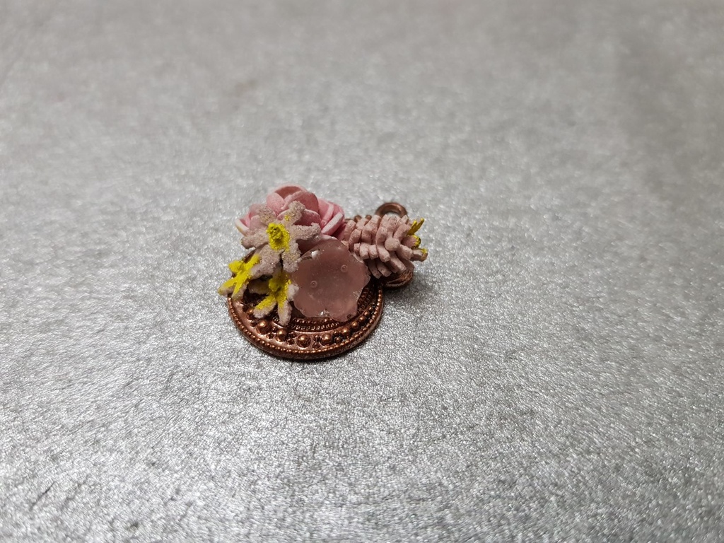 Handmade Floral Pendant hpf3