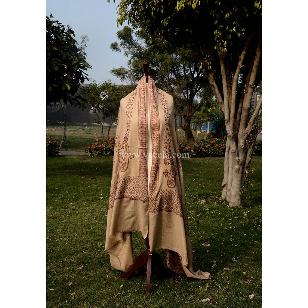 Hand Weaved Pure Kashmiri Kani Shawl