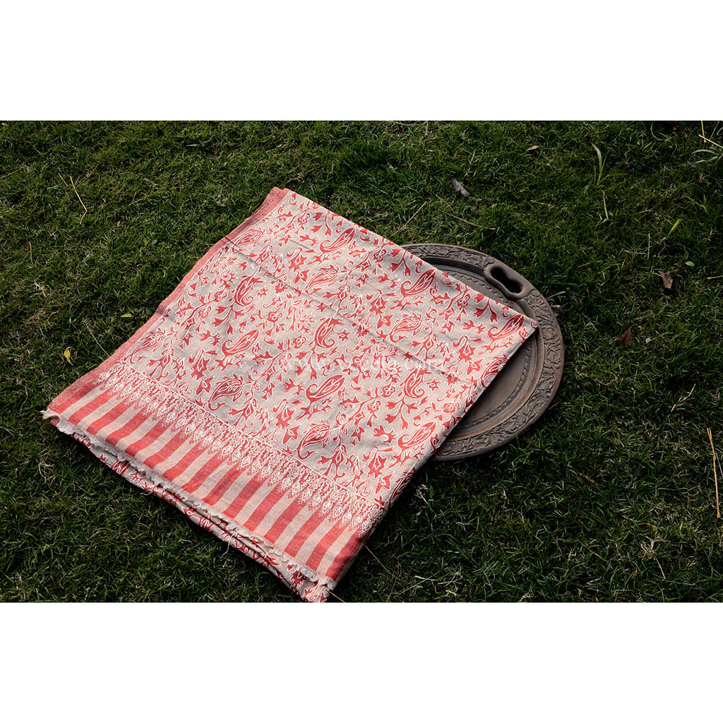 Hand Weaved Pure Kashmiri Kani Shawl