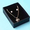 Locket & Earrings  IMG # 1