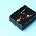 Locket & Earrings  IMG # 1