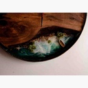 Blue Wooden cheese boarder Tray  - Duplicate IMG # 1