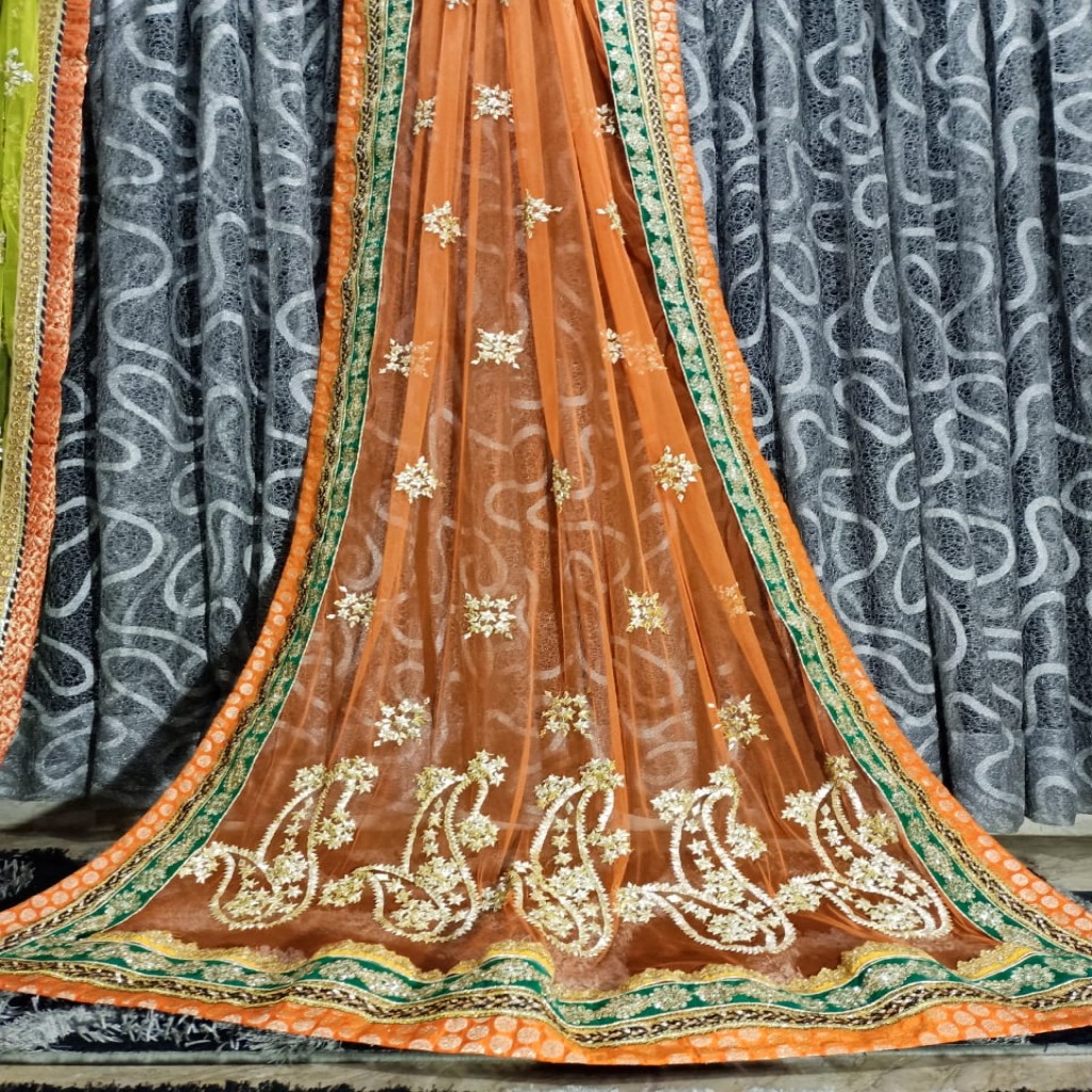 Mehndi or nikkah dupatta