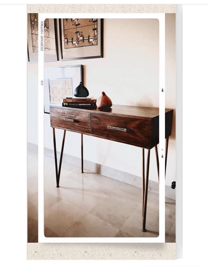 Walnut desk