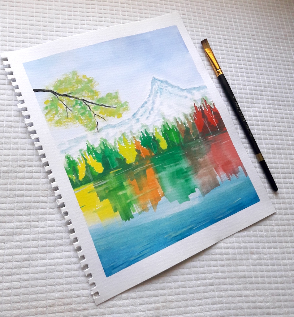 Original watercolor painting