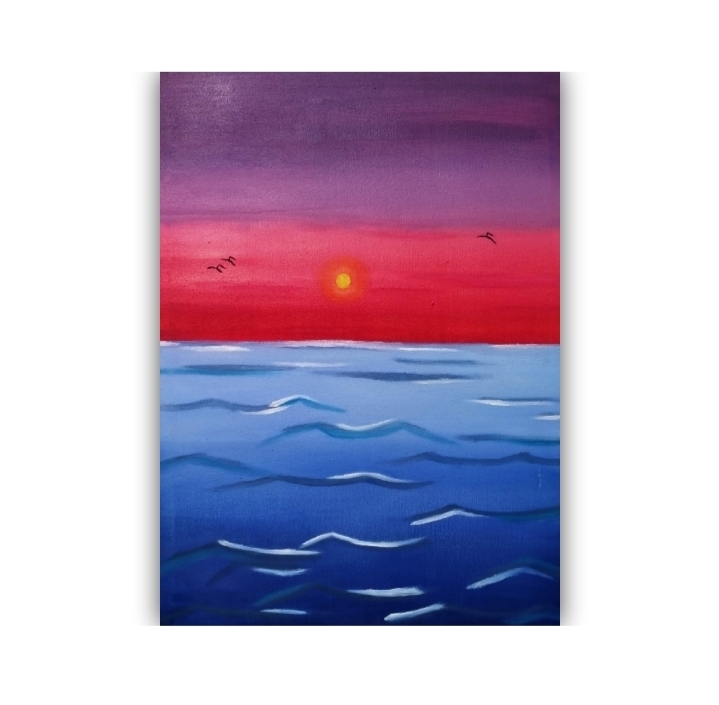 Sunset painting