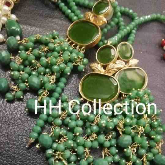 Emerald Mala Set