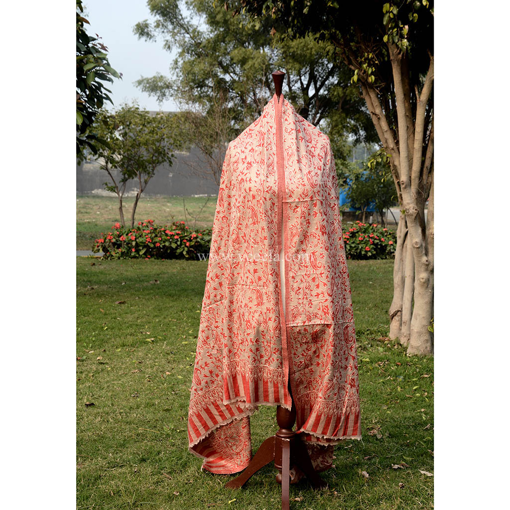 Aari jaal Shawl