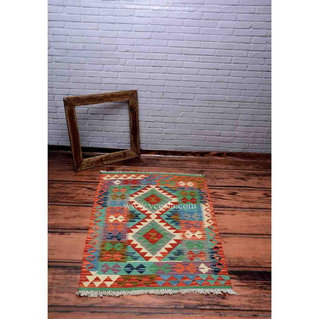 Hand Knotted Kilim Rug