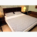 Block Print Bed Sheet