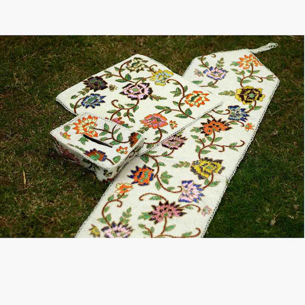Hand Embroidered Cushions Set