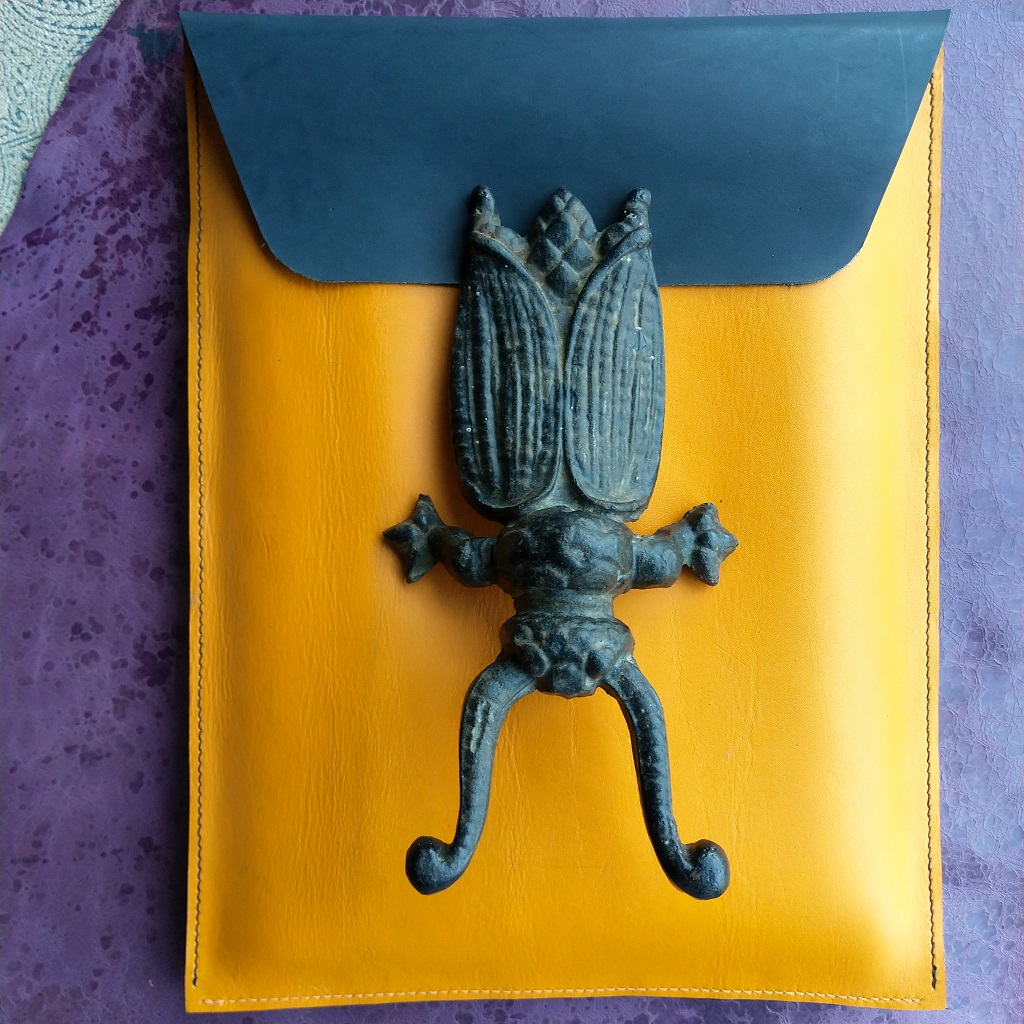 Handstitched Leather Laptop Sleeve