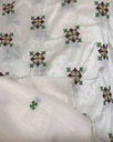 Sindhi Embroidered 3-Piece Raw Silk