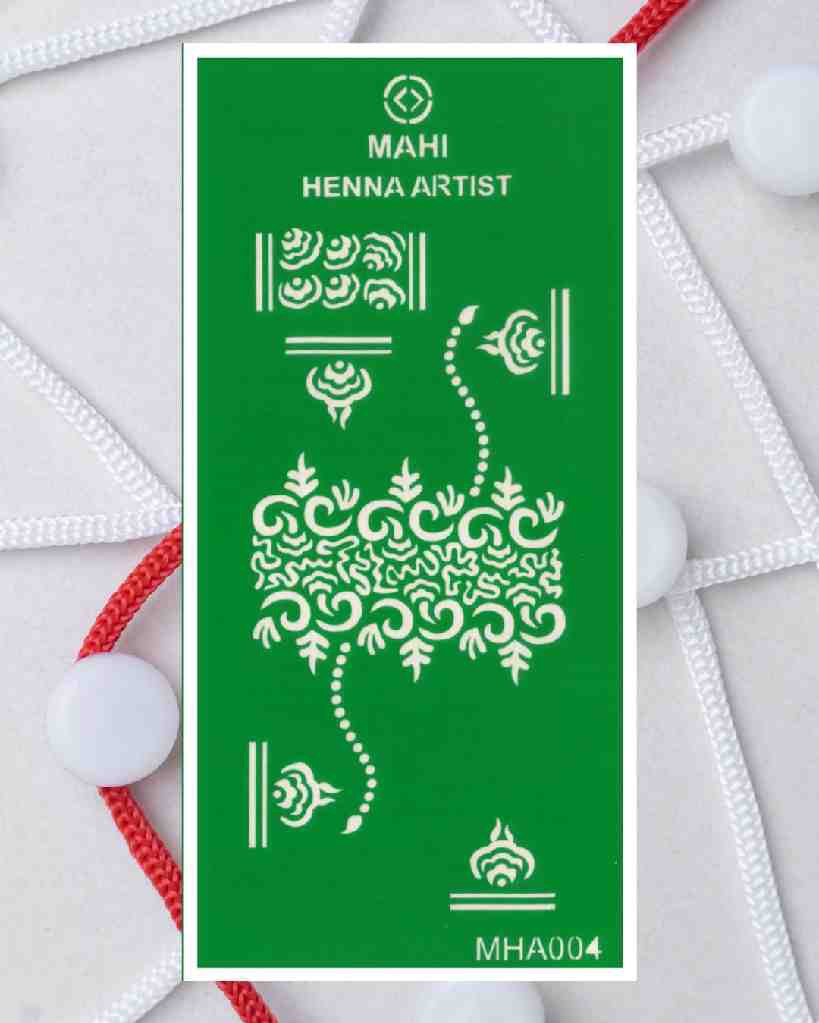 Henna Stencils/Stickers MHA004