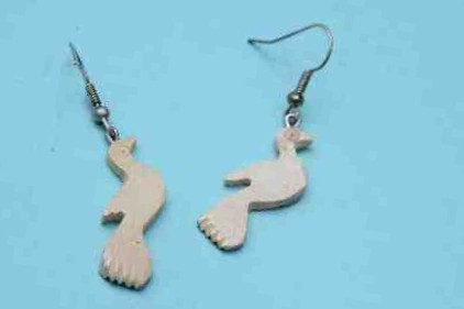 Camel Bone Craft Earrings