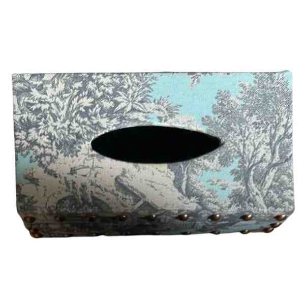 Light Blue Tissue Box