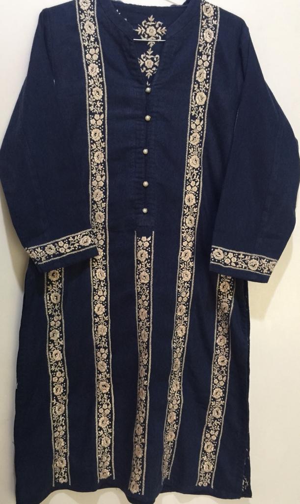 Hand Embroidered Shirt And Trouser