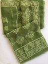 Chiffon Shirt and Dupatta With Chikankari Mukesh Work