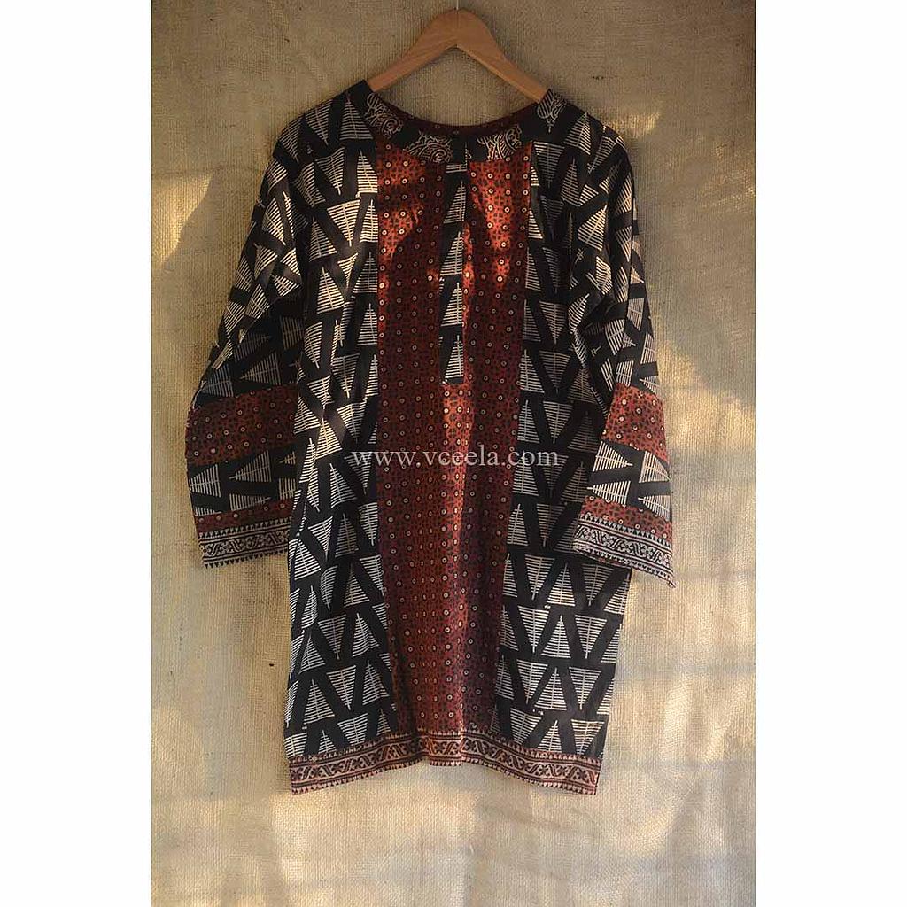 Ajrak Vegetable Dye Kurta