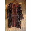 Ajrak vegetable dye kurta