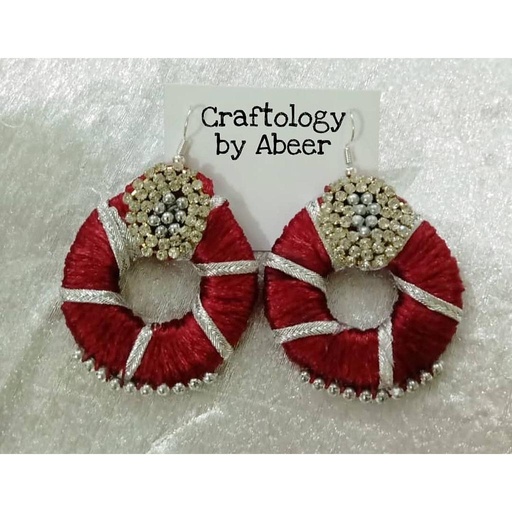 [PK3312-JW-EAR-011421] Shahi Maroon