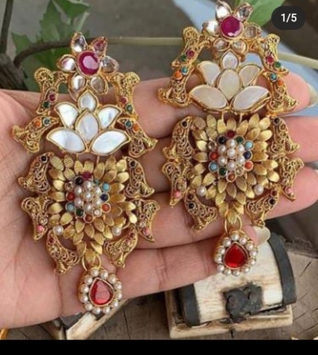[PK4107-JW-EAR-014627] Traditional Earrings