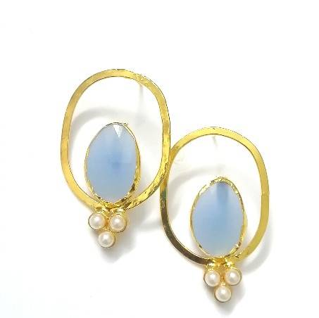 [PK2838-JW-EAR-016068] Oval