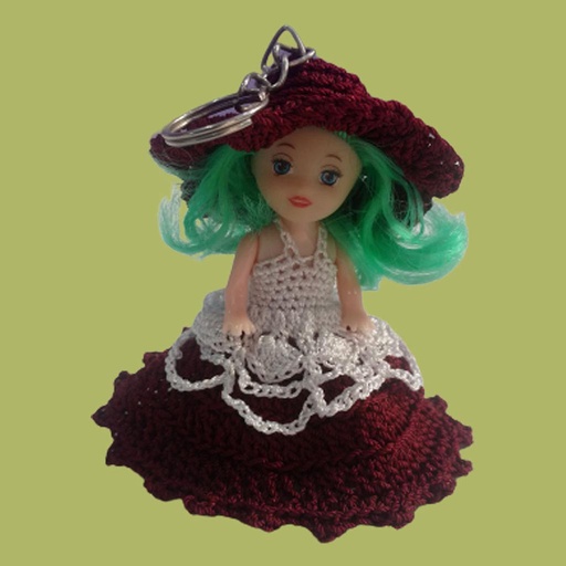 [PK5308-MR-GEN-016227] Doll Keychain