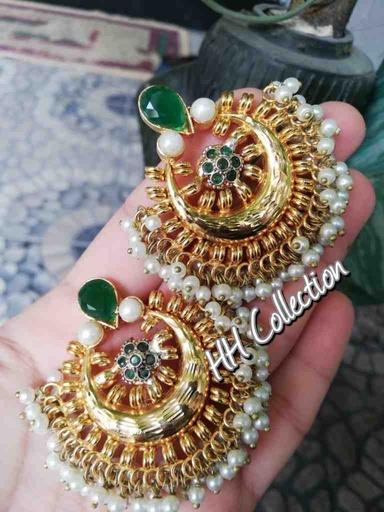 [PK3229-JW-EAR-016620] Chand Earrings