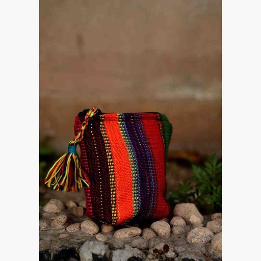 [PK6796-BG-HAN-019812] Hand Embroidered Traditional Bag 