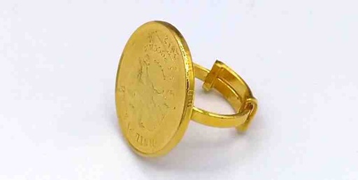 [PK2838-JW-RNG-021303] Coin Ring