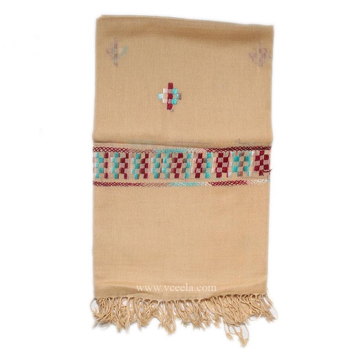 [PK0956-CW-SCF-005247] Hand Embroidered Shawl