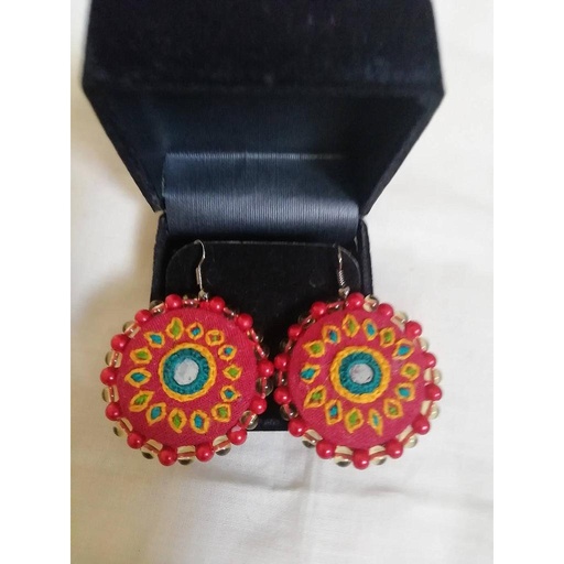 [PK0806-JW-EAR-005301] Jawak Earrings Handwork