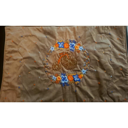 [PK1986-HM-KMA-006963] Embroidered Cycle Trolley Mats