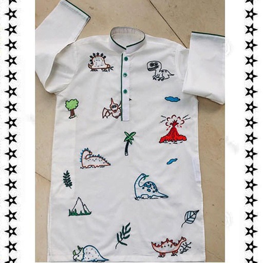 [PK2239-CK-KUR-007259] Kurta for Boys - Big Friendly Giants