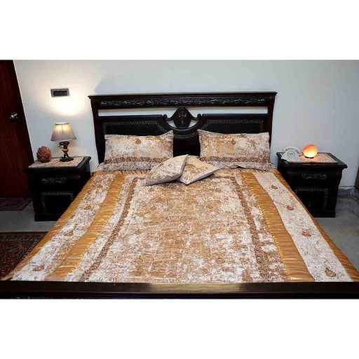[PK2360-HM-BDC-008072] Formal/Bridal Bed Cover Set